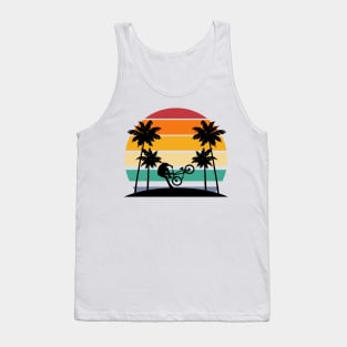 Mountain Biking Retro Tank Top